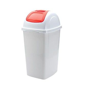 BAMA Koš odpadkový EUROPA, 33L, bílá/oranžová