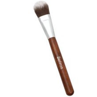 Sefiros Rovný štětec na make-up s rukojetí z červeného dřeva Red Wood (Foundation Brush Flat) woman