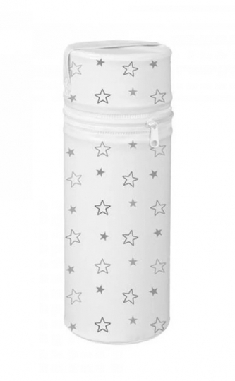 Termoobal/termobox Hvězdičky - smetanové/šedé