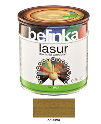 Belinka Lasur 0,75l 27 Oliva