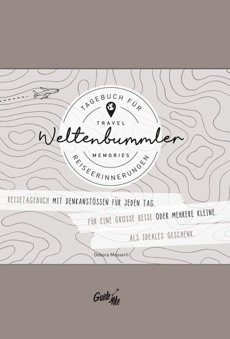 GuideMe Travel Memories "Weltenbummler" - Reisetagebuch