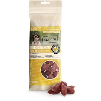 Chewies Cheese Salametti Hovězí maso, plíce, dršťky & sýr 80 g EXPIRACE 05/24