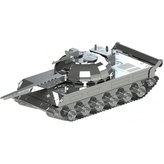 Metal Time Luxusní ocelová stavebnice tank Object 430U
