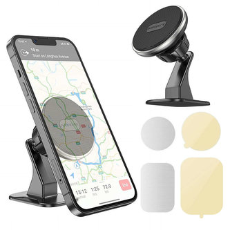 Magnetický držák do auta Držák do auta na telefon 4,5 - 7 na palubní desku / kokpit do auta Černá