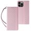 Magnet Strap Case Case pro iPhone 13 Pro Max Pouch Wallet Mini Lanyard Pendant Pink