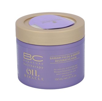 Schwarzkopf Professional Pečující maska na poškozené vlasy BC Bonacure (Oil Miracle Barbary Fig & Keratin Mask) 150 ml woman