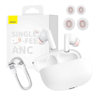 Earphones TWS Baseus Bowie MZ10 (white)