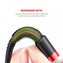 Baseus Cafule Micro-USB 2.4A nylonový kabel 100cm černo/červený