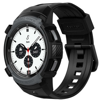 Etui Spigen Rugged Armor Pro pro Samsung Galaxy 4 Classic 42 mm Charcoal Grey