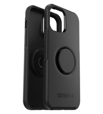 OtterBox Symmetry POP - ochranné pouzdro s PopSockets pro iPhone 12 Pro Max (černé) [P]
