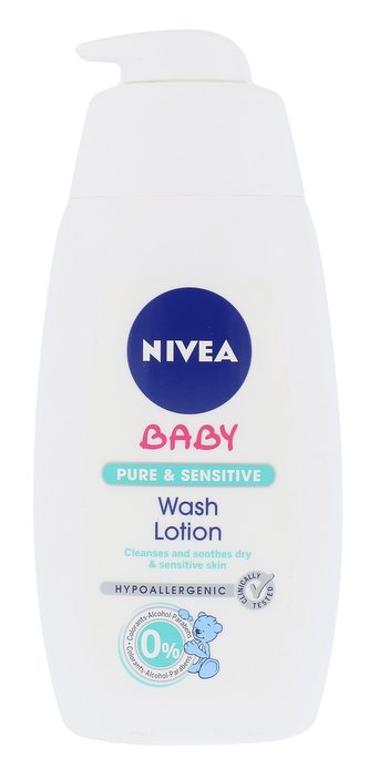 Nivea Mycí gel pro tvář, tělo i vlásky Baby Pure & Sensitive 500 ml child