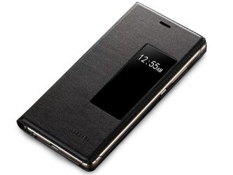 Etui flip s-view kryt na Huawei p9 Czarne