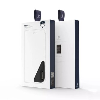 Ochranné pouzdro Dux Ducis Hivo pro Samsung Galaxy S23 flip cover stojánek na peněženku RFID blocking hnědé