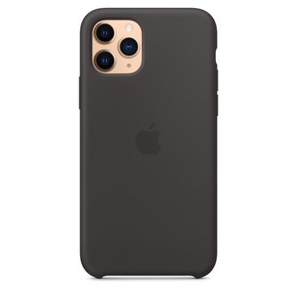 Originální ochranný obal Apple MWYN2ZE/A pro Apple iPhone 11 Pro černý/černý Kryt pro silikonový obal