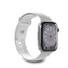 PURO ICON - Elastický řemínek pro Apple Watch 38/40/41 mm (S/M a M/L) (White)