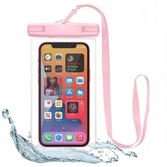 Pouzdro voděodolné Tech Protect, IPX8, vel. až 6,9´´ barva růžová