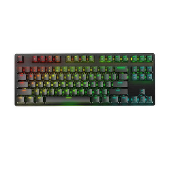 Mechanická herní klávesnice, BlitzWolf BW-KB2, modrý spínač (RGB)