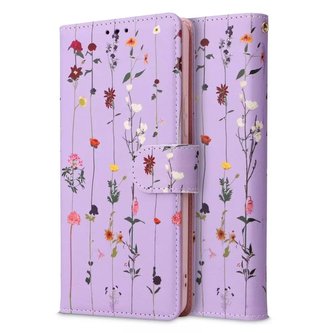 Peněženka galaxy a53 5g zahradní fialka