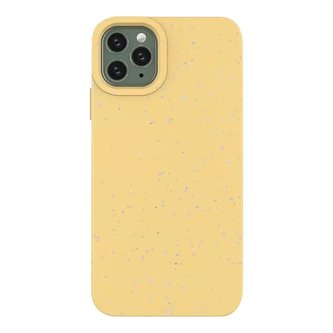 Eco Case Case pro iPhone 11 Pro Max Silikonový kryt na telefon žlutý