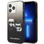 Karl Lagerfeld KLHCP13LTGKCK iPhone 13 Pro / 13 6,1" pevný obal černý/černý Gradient Ikonik Karl