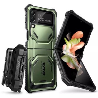 Etui Supcase IBLSN ArmorBox pro Samsung Galaxy Z Flip 4 Guldan