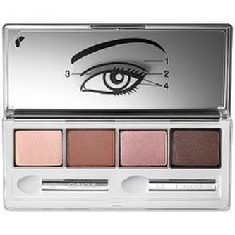 Clinique Pudrové oční stíny (All About Shadow Quad) 4,8 g Pudrové oční stíny (All About Shadow Quad) 4,8 g - Odstín 03 Morning Java woman