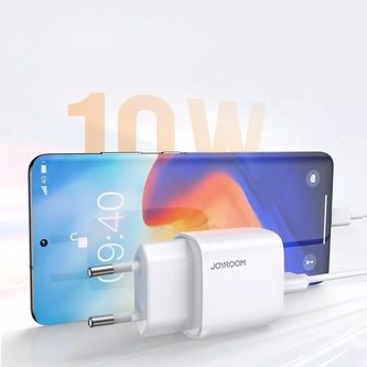 Joyroom nabíječka 2x USB 2.1 A bílá (L-2A101)