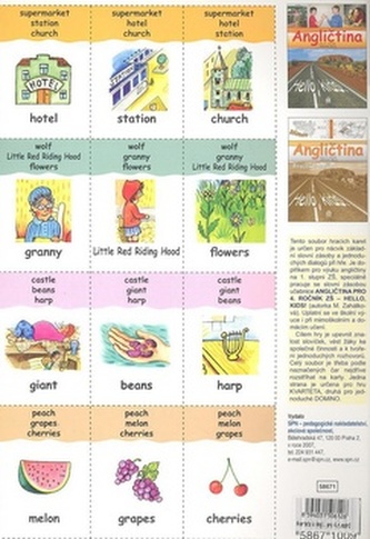 Kvarteta 2 k angličtině pro 4. ročník nová řada podle RVP (podstatná jména)