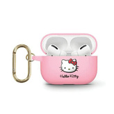 Hello Kitty Silicone 3D Kitty Head - pouzdro pro AirPods 3 (růžové)