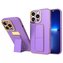 Nové pouzdro Kickstand Case pro iPhone 13 Pro Max se stojánkem fialové