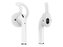 Bílé silikonové špunty Earhooks pro Apple AirPods