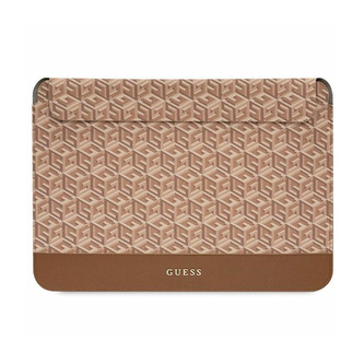 Guess GCube Stripes Computer Sleeve - pouzdro na 14" notebook (hnědé)
