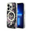 Guess Flower MagSafe - pouzdro pro iPhone 14 Pro (černé)