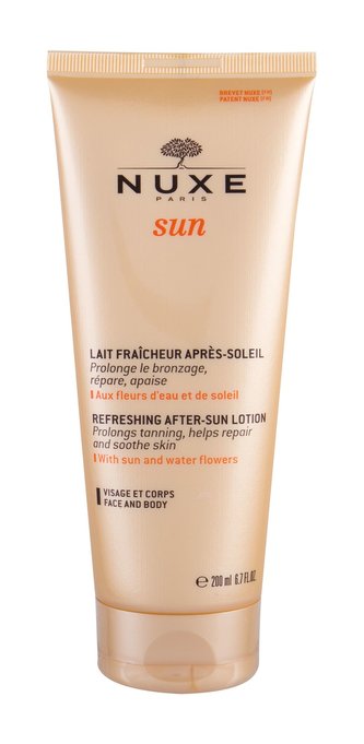 Nuxe Osvěžující mléko po opalování na obličej a tělo Sun (Refreshing After Sun Lotion For Face And Body) 200 ml unisex