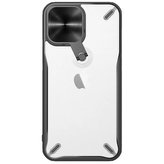 Nillkin Cyclops Case Odolné pouzdro s krytem fotoaparátu a skládacím stojánkem pro iPhone 13 Pro černé