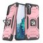 Wozinsky Ring Armor Tough Hybrid Case Magnetický držák krytu Samsung Galaxy S22 (S22 Plus) růžový