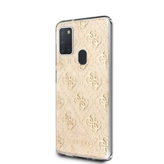 Guess 4G Glitter - Samsung Galaxy M21 (zlatý)