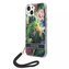 Etui Guess GUOHCP14MHFLSB do Apple iPhone 14 Plus 6,7" niebieski/modré pevné pouzdro Flower Strap