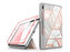 Celé tělo Etui Supcase Cosmo pro Galaxy Tab S7 FE 12.4 T730/T736B Marble Pink