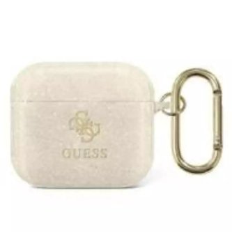 Guess GUA3UCG4GD kryt AirPods 3 złoty/zlatý Glitter Collection