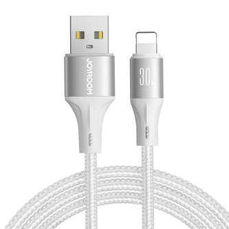 Cable Joyroom Light-Speed USB to Lightning  SA25-AL3 , 3A , 1.2m (white)