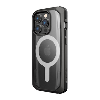 X-Doria Raptic Secure MagSafe - biologicky odbouratelné pouzdro pro iPhone 14 Pro (testováno při pádu z výšky 4 m) (černé)
