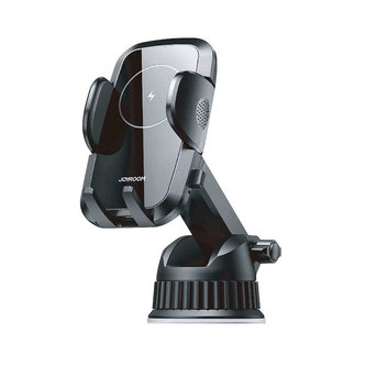 Držák do auta s Qi nabíječkou Joyroom JR-ZS241 na kokpit / čelní sklo 15W Černý