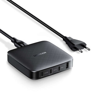 Nástěnná nabíječka UGREEN CD226, USB QC3.0, 3x USB-C, 100W, PD (černá)