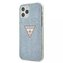 Guess GUHCP12MPCUJULLB iPhone 12/12 Pro 6,1" niebieski/světle modré pevné pouzdro Jeans Collection