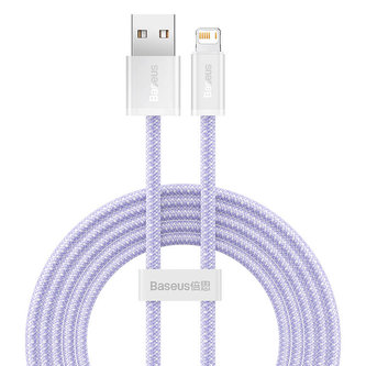 Kabel USB pro Lightning Baseus řady Dynamic 2, 2,4 A, 2 m (fialový)