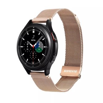 Magnetický řemínek Pasek Dux Ducis Samsung Galaxy Watch/Huawei Watch/Honor Watch (20 mm) złoty (milánská verze)