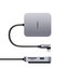 UGREEN HUB pro iMac USB Type C – 3 x USB Type A 3.1 Gen 1 SD/TF šedá (CM521 60377)