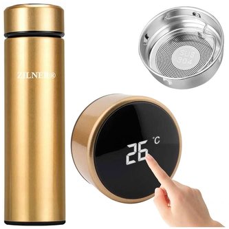Termohrnek Smart Bottle LED Bottle 500ml Černá