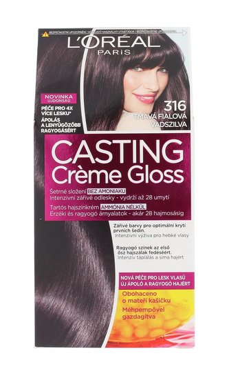 L´Oréal Paris Barva na vlasy Casting Crème Gloss Barva na vlasy Casting Crème Gloss - Odstín 316 tmavá fialová woman